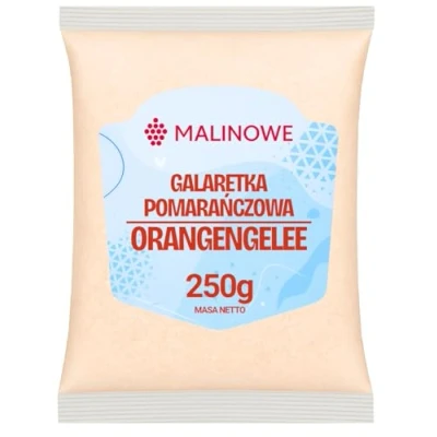 Abbildung von Malinowe ORANGENGELEE 250g Geleepulver