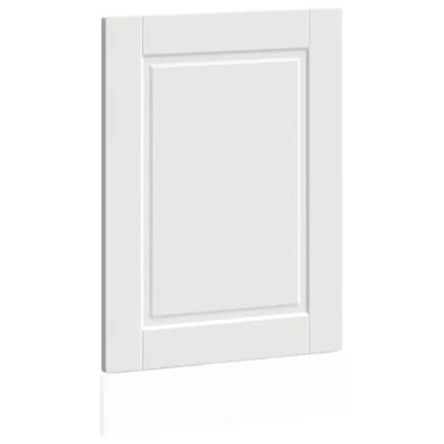 Abbildung von vidaXL Geschirrspülerblende Porto Weiß 45x1,5x67 cm Holzwerkstoff, Geschirrspüler Frontblende, Verkleidung, Geschirrspülerfront