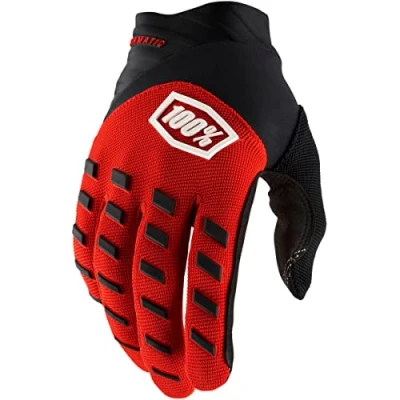 Abbildung von 100% Hydromatic WP Jugend Fahrrad Handschuhe (Red/Black,L)