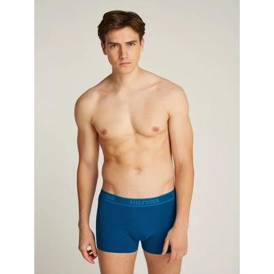 Abbildung von Tommy Hilfiger Trunk 3 PACK Panties, Herren, Größe: Large, Deep indigo/sky/vibrant indigo