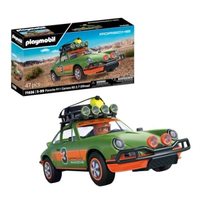 Abbildung von Playmobil® Konstruktions Spielset Porsche 911 Carrera RS 2.7 Offroad (71436), Cars, (47 St), Made in Germany