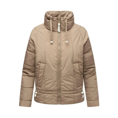 Abbildung von Navahoo Luftzauber 14 Winterjacke, Damen, Größe: Small, Taupe grey