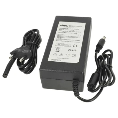 Abbildung von vhbw Netzteil kompatibel mit Canon Selphy CP1200, CP1300, CP100, CP200, CP1000, CP 1000, CP220, CP300, CP330, CP400 und weitere Drucker 140 cm