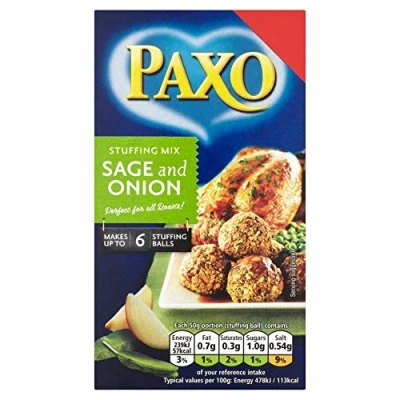 Abbildung von Paxo Salbei und Zwiebel Fuellung Mix 85g x 2 Doppelpack