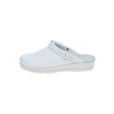 Abbildung von Rohde Pantolette flach, Damen, Größe: 38, Weiß Schuhe
