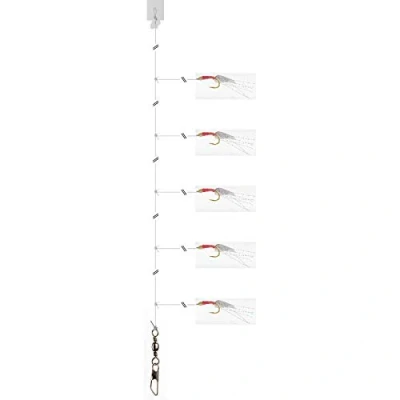 Abbildung von Daiwa GrandW. Herring Rig Sabiki #10 pink glow Meeresangeln