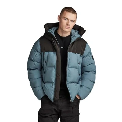 Abbildung von G Star Expedition Puffer Winterjacke, Herren, Größe: Large, Axis