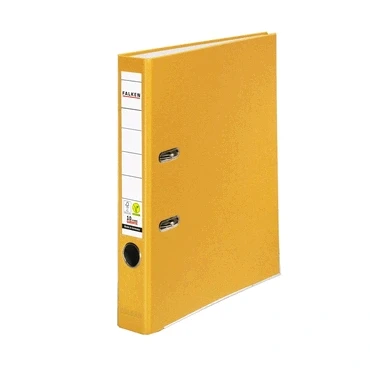 Abbildung von Falken Ordner PP Color A4 50mm vegan gelb