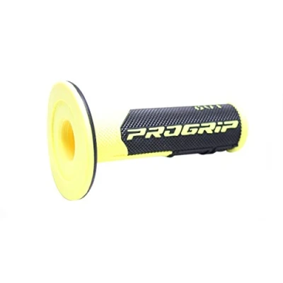Abbildung von Progrip PA080100GF02 Lenkergriffe MX 801, Fluo Gelb/Schwarz