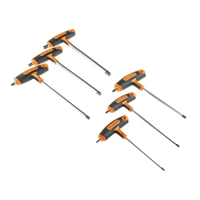 Abbildung von BAHCO Schraubendreher Satz 903T 1 mit T Griff, 6 teilig unbrako® Kerbe von 3mm bis 10mm