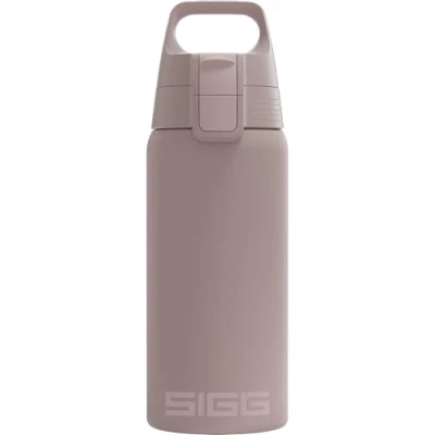 Abbildung von SIGG Isolierte Trinkflasche Shield Therm One Dusk Für kohlensäurehaltige Getränke geeignet Auslaufsicher Spülmaschinenfest BPA frei 90% recycelter Edelstahl Pink 0.5L