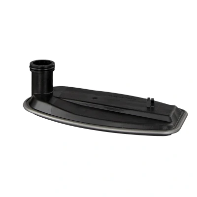 Abbildung von FEBI BILSTEIN 10098 Hydraulikfiltersatz, Automatikgetriebe mit Ölwannendichtung MERCEDES BENZ: S Klasse Limousine, SLK, C Limousine kfzteile,