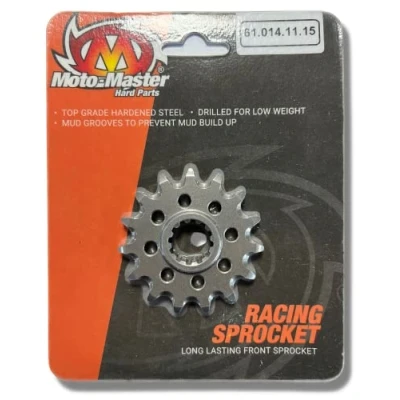Abbildung von Motomaster MX Racing Ritzel 15 Zähne für KTM SX 85 Bj. 04 23 Husqvarna TC ab 14 GasGas MC Bj 2022