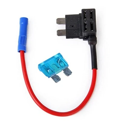Abbildung von Mintice™ 12V 24V LKW Auto Standard Flachsicherungsadapter Sicherungshalter für Spannungsabgriff KFZ Flachsicherungen Autosicherungs