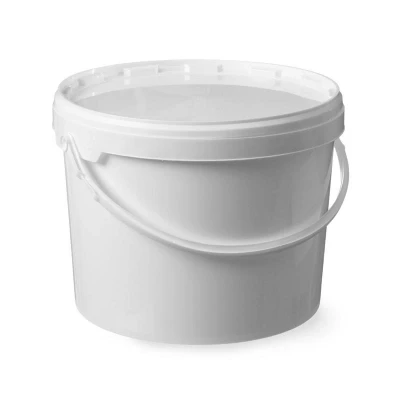 Abbildung von HENDI Kunststoff Eimer 11,5 Liter Ø 30 x 23 cm PP mit Griff weiß