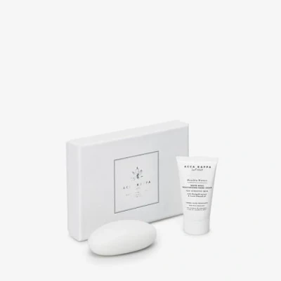Abbildung von Acca Kappa White Moss Geschenkset Handcreme, 75 ml und Seife, 150 g