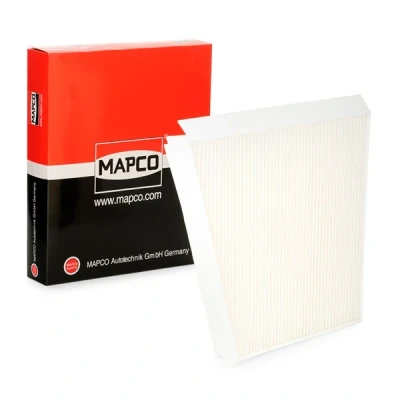 Abbildung von MAPCO 65857 Innenraumfilter Filtereinsatz 310 255,5 34 eckig MERCEDES BENZ: E Klasse Limousine, T modell, CLS Coupe