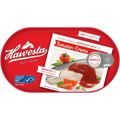 Abbildung von Hawesta Heringsfilets in Tomaten Creme