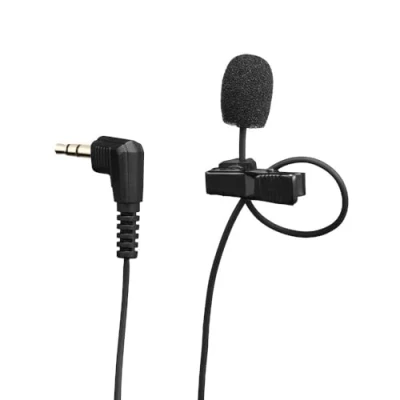 Abbildung von JOBY Wavo Lav PRO professionelles Lavalier Mikrofon, Ansteckmikrofon Omnidirektional tragbar mit äußerst Kleiner Profikapsel, für Kameras, Kabellos, Mikrofon 2,5 m, Schwarz