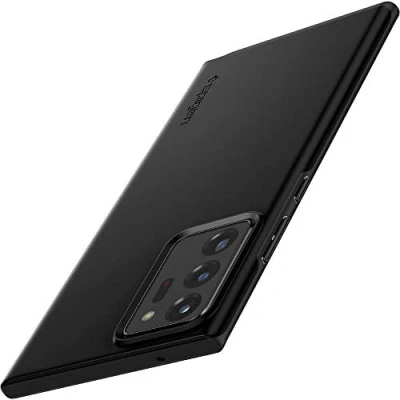 Abbildung von Spigen Thin Fit Hülle Kompatibel mit Samsung Galaxy Note 20 Ultra Schwarz