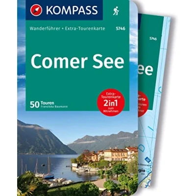 Abbildung von KOMPASS Wanderführer Comer See, 50 Touren mit Extra Tourenkarte: GPS Daten zum Download