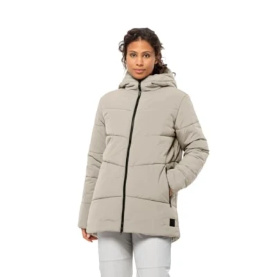 Abbildung von Jack Wolfskin Karolinger Wintermantel, Damen, Größe: Small, Seal