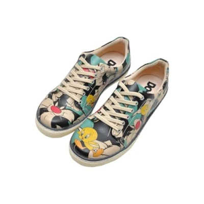 Abbildung von Dogo Sneaker low, Damen, Größe: 38, Black Schuhe