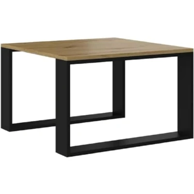 Abbildung von MODERN Mini Table 67x67x40 cm Artisan Oak/Black
