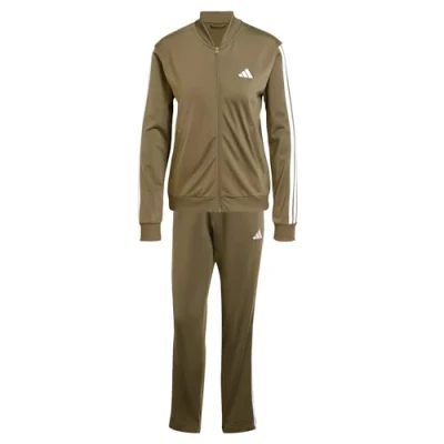 Abbildung von adidas Damen ESSENTIALS 3 STRIPES TRACKSUIT Olive Strata, XS