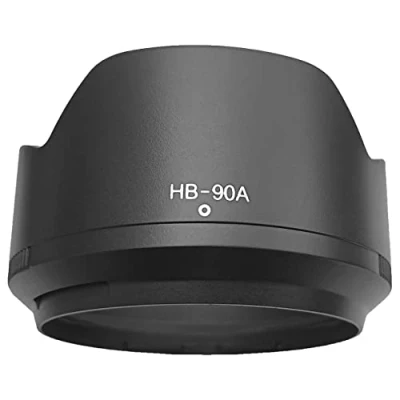 Abbildung von HB 90A Gegenlichtblende für Nikon Z50 Z30 Nikkor Z DX 50 250mm f/4.5 6.3 VR, HUIPUXIANG 62mm Streulichtblende Sonnenblende