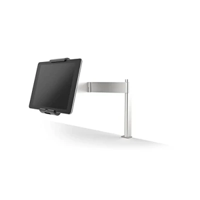 Abbildung von Durable Tablet Tischhalterung (mit Schwenkarm für Tablets 7 13 Zoll, 360 drehbar mit Diebstahlsicherung) silber/anthrazit, 893123
