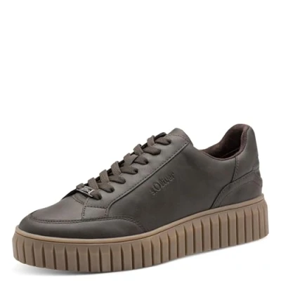 Abbildung von s.Oliver Sneaker low, Damen, Größe: 41, Dark brown Schuhe