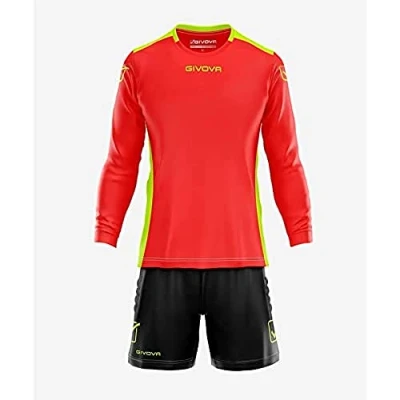 Abbildung von Givova Herren Portiere Hyguana Langshirt, Gelb/Schwarz, XL