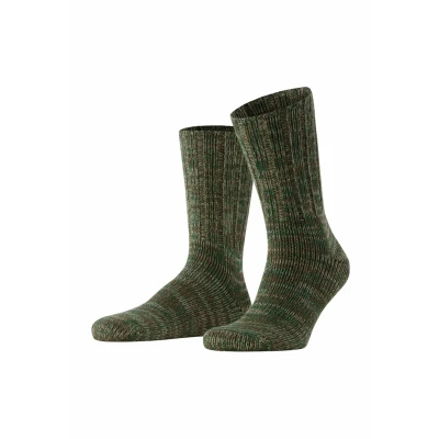 Abbildung von FALKE Herren Brooklyn M SO Baumwolle einfarbig 1 Paar Socken, Braun (Brown Tan 5888), 47 50