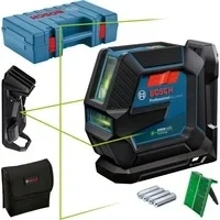 Abbildung von BOSCH Akku Multifunktionswerkzeug Linienlaser GLL 2 15 G Professional, mit Halterung