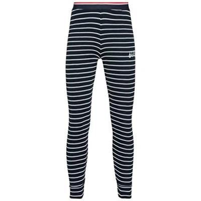 Abbildung von odlo Kids Funktionsunterwäsche Lange Hose mit Streifen Print ACTIVE WARM ORIGINALS ECO, dark sapphire silver grey, 128