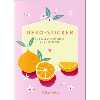 Abbildung von Deko Sticker Orangen: Für Selbstgemachtes aus der Küche (Küchenpapeterie)