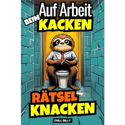 Abbildung von Auf Arbeit: Rätsel knacken beim Kacken: Das Klo Rätselbuch als Geschenk für Kollegen &amp; Chef: Buch Lustiges Arbeitskollege Arbeitskollegin Klobuch Rätselheft