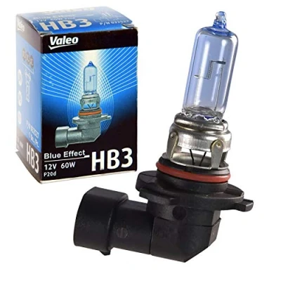 Abbildung von VALEO 032527 Glühlampe, Fernscheinwerfer HB3 12V 60W Halogen CHRYSLER: Sebring III Limousine, OPEL: Astra G CC, HYUNDAI: i20 II Schrägheck