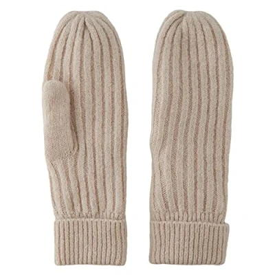 Abbildung von PIECES Damen Pcjeslin Wool Mittens Noos Bc, Whitecap Gray, Einheitsgröße