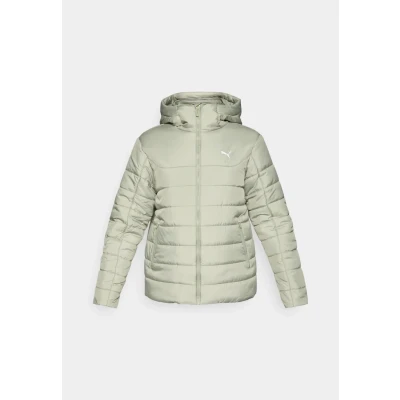 Abbildung von Essentials Wattierte Kapuzenjacke Damen PUMA Lux Army Green