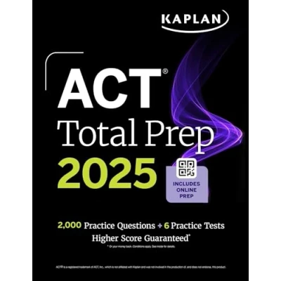 Abbildung von ACT Total Prep 2025: Includes 2,000+ Practice Questions + 6 Tests (Kaplan Test Prep)
