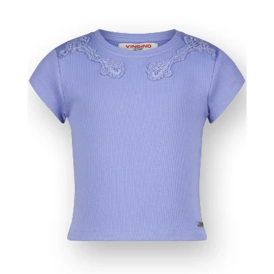 Abbildung von Vingino Jinthe Tshirt print für Kinder, Größe: 164, Daisy lilac