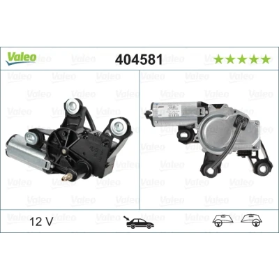 Abbildung von VALEO ORIGINAL PART 404581 Scheibenwischermotor 12 hinten für Links /Rechtslenker SKODA: Octavia I Schrägheck