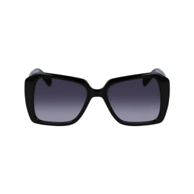Abbildung von Karl Lagerfeld Unisex KL6140S Sunglasses, 001 Black, 53