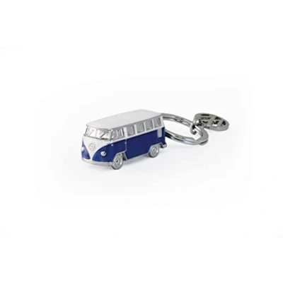 Abbildung von VW Collection by Brisa Volkswagen T1 Bulli BUS Schlüsselanhänger, Größe: One Size, Blau