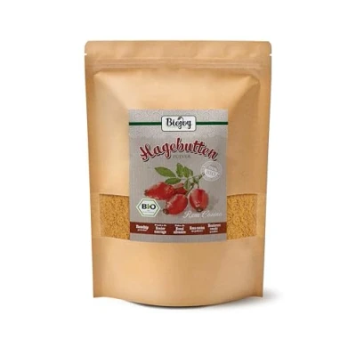 Abbildung von Biojoy BIO Hagebuttenpulver (1 kg), ganze Hagebutte schonend gemahlen (Rosa Canina)