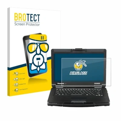 Abbildung von BROTECT Schutzglas für Panasonic Toughbook FZ 55 Full HD Schutzfolie Panzer Folie Glas [Extrem Kratzfest 9H, Anti Fingerprint, Ultra Transparent]