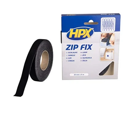 Abbildung von HPX zip fix velcro tape 20mmx5m (loop)