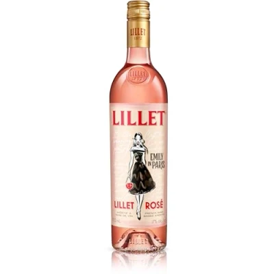 Abbildung von Lillet Rosé Emily in Paris, Französischer Weinaperitif mit fruchtig frischem Geschmack, Cabernet Sauvignon 1 x 0,75 l, 750 ml (1er Pack)